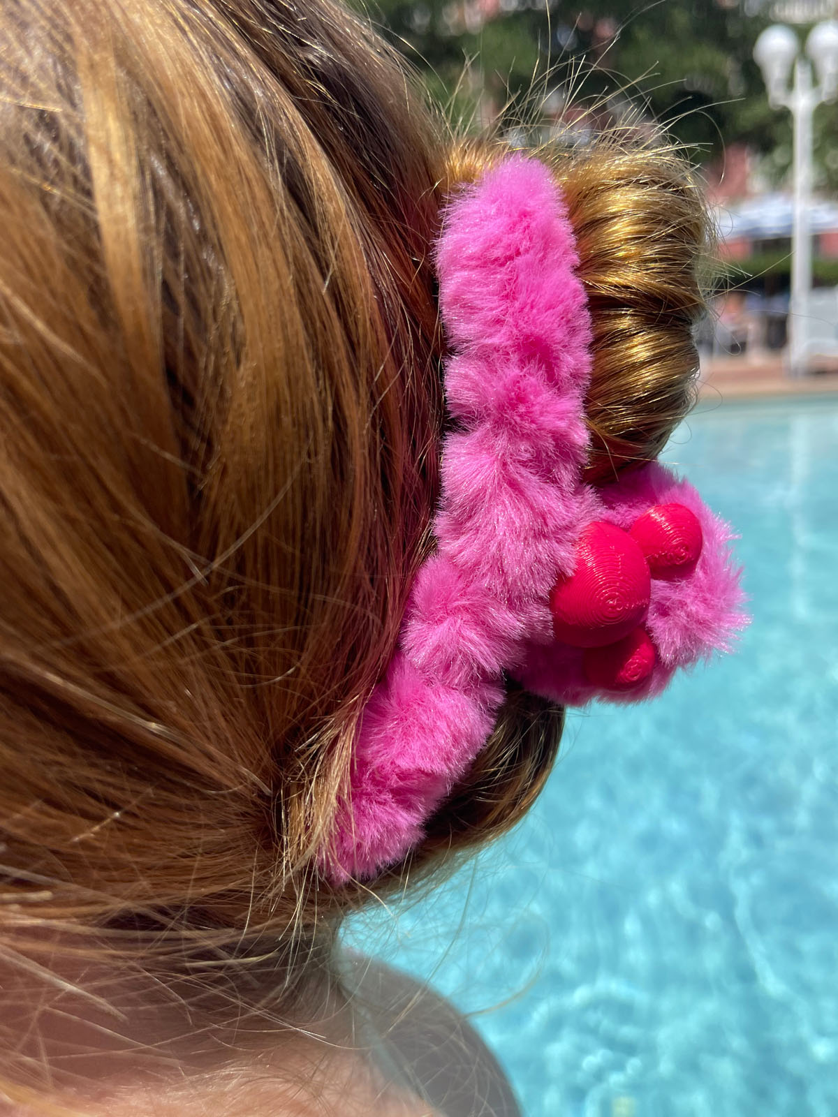 Do As Dreamers Do Fuzzy Claw Clip