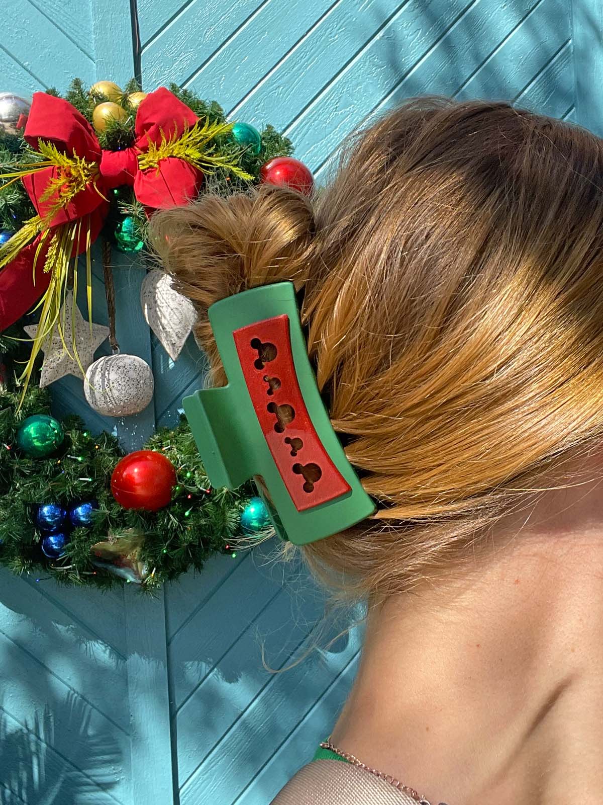 Do As Dreamers Do Christmas Holiday Claw Clip - Large