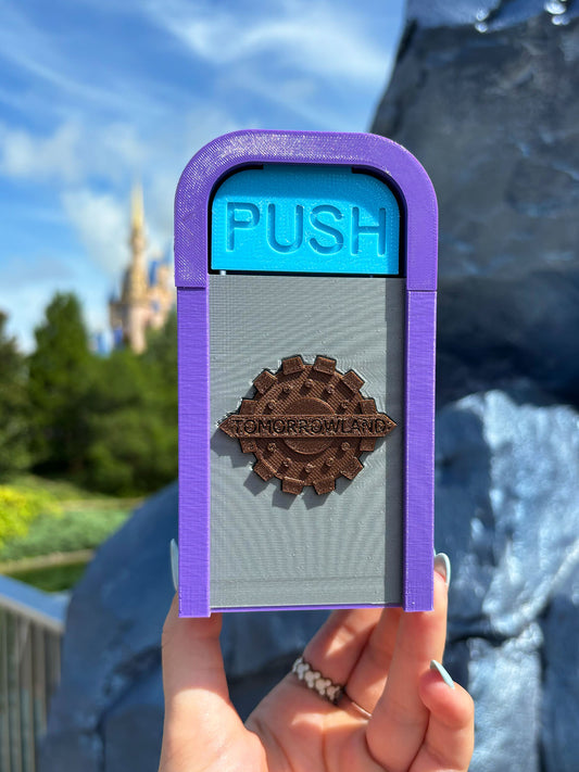 PUSH the Tomorrowland Desktop Trash Can