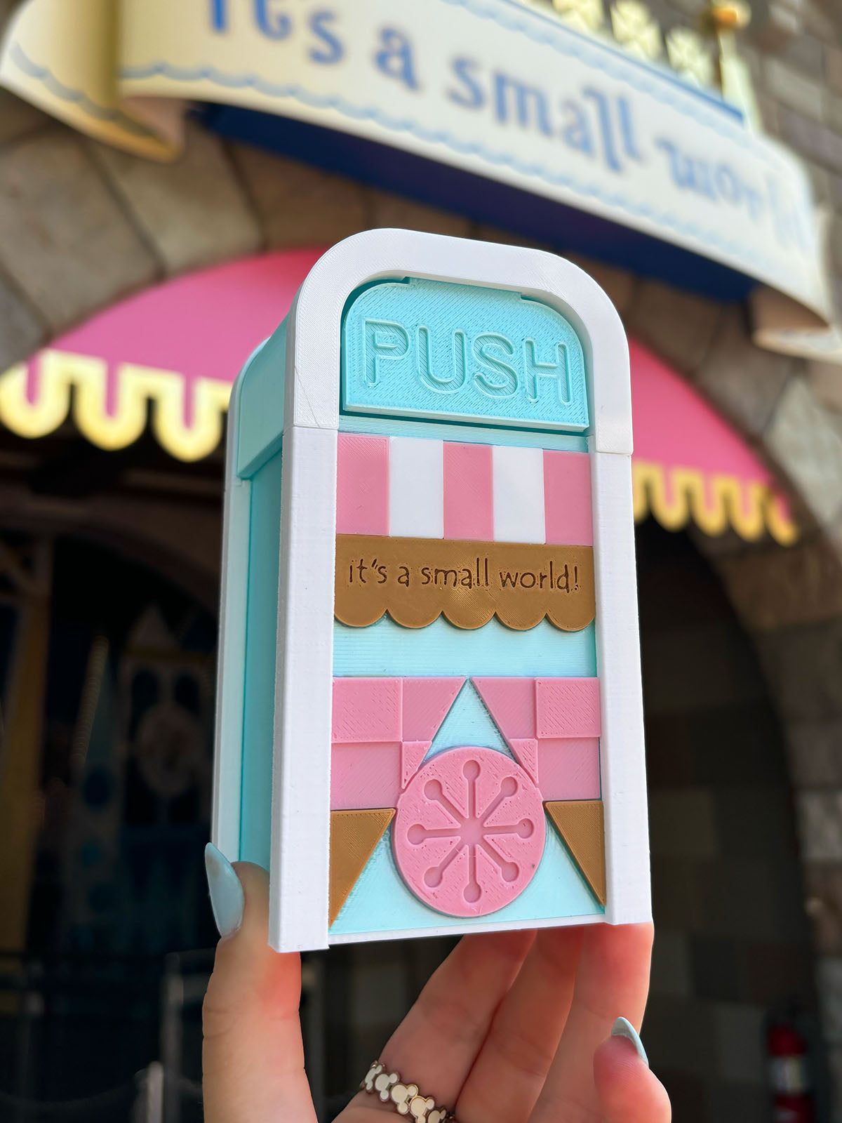 Small World Fantasyland Desktop Trash Can