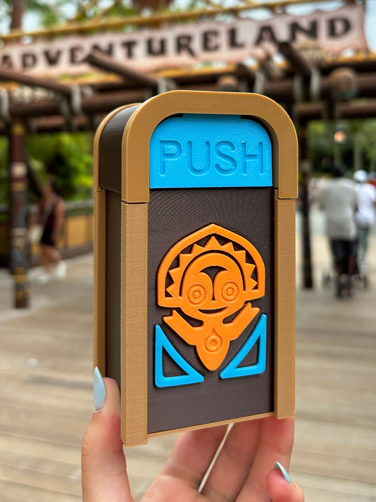 Adventureland / Polynesian Desktop Trash Can