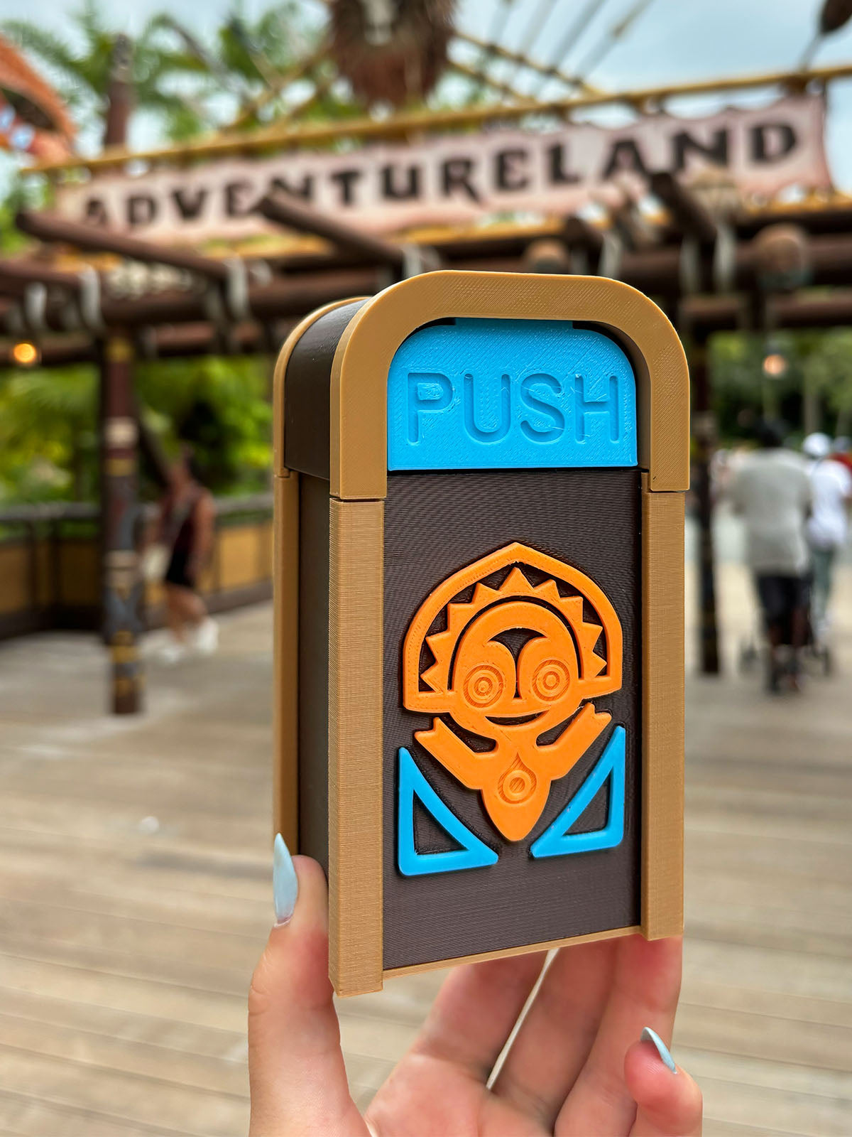 Adventureland / Polynesian Desktop Trash Can