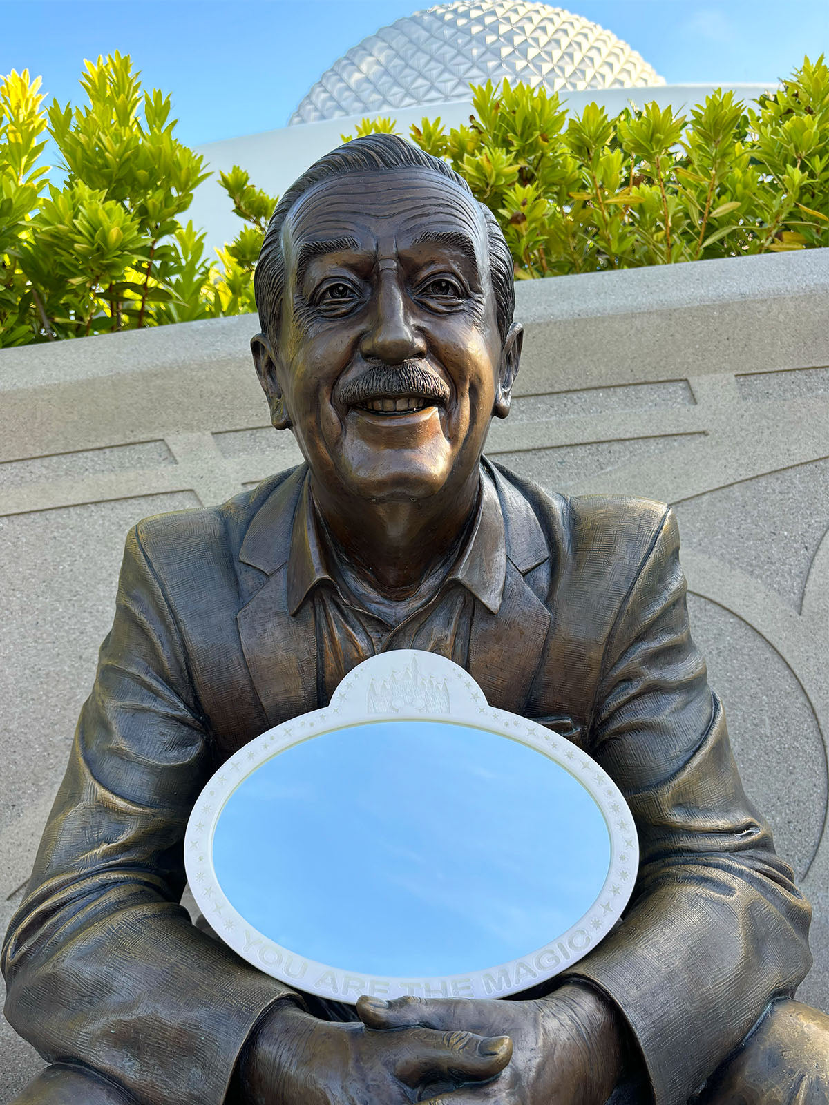 Cast Member Name Badge "You Are the Magic" Mirror