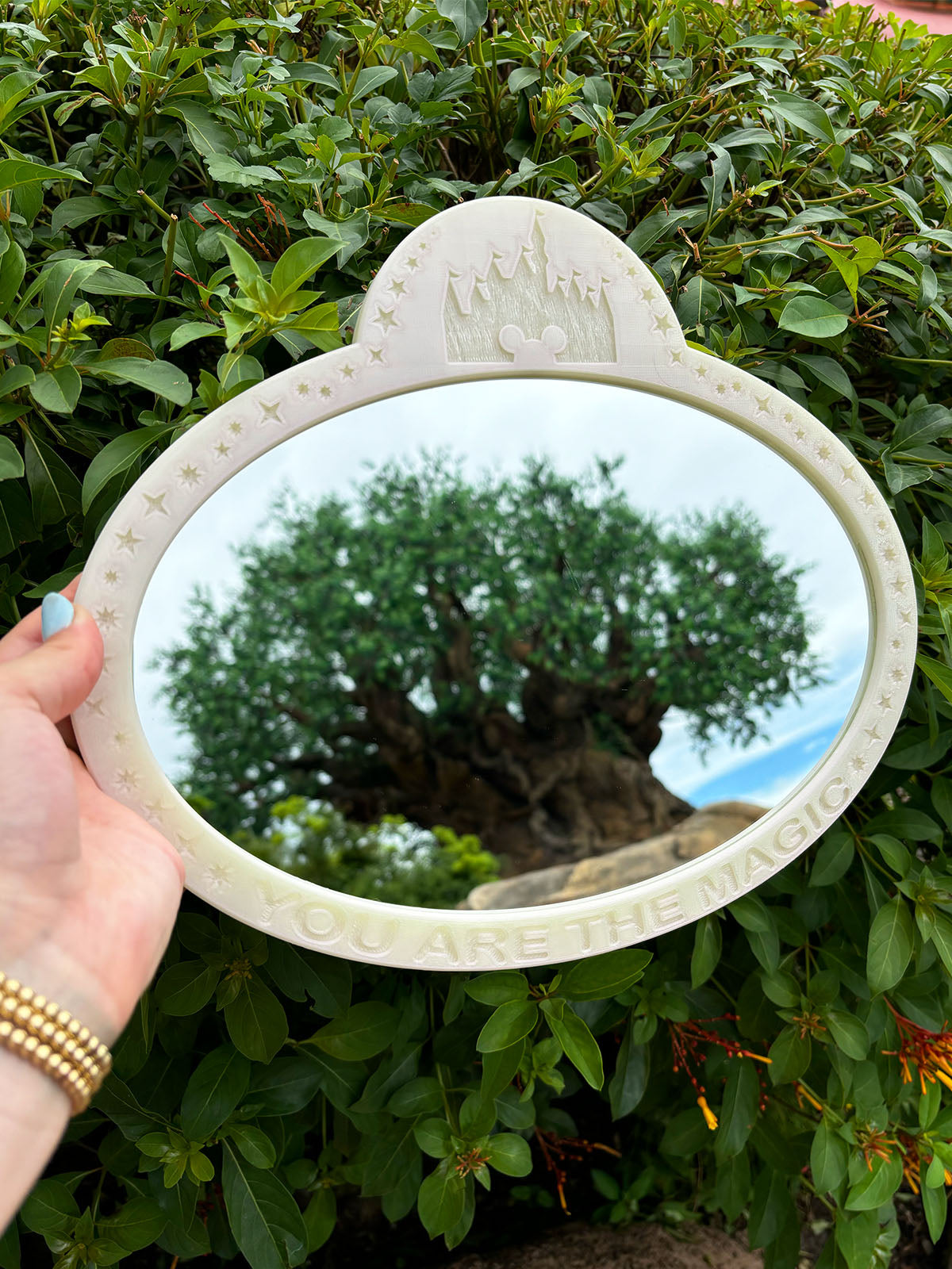 Cast Member Name Badge "You Are the Magic" Mirror