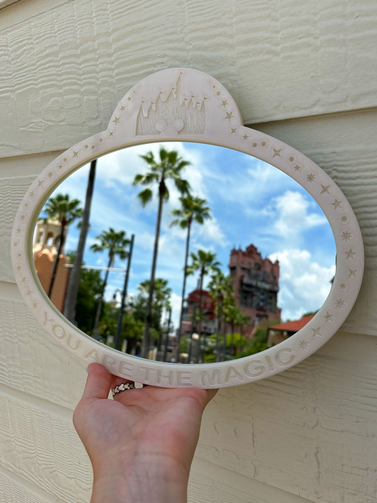 Cast Member Name Badge "You Are the Magic" Mirror