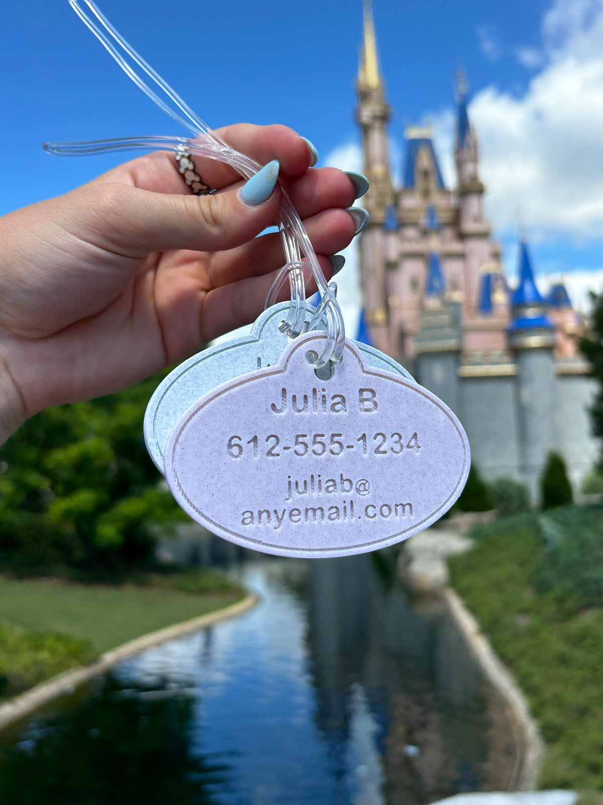 Name Badge Luggage Tag
