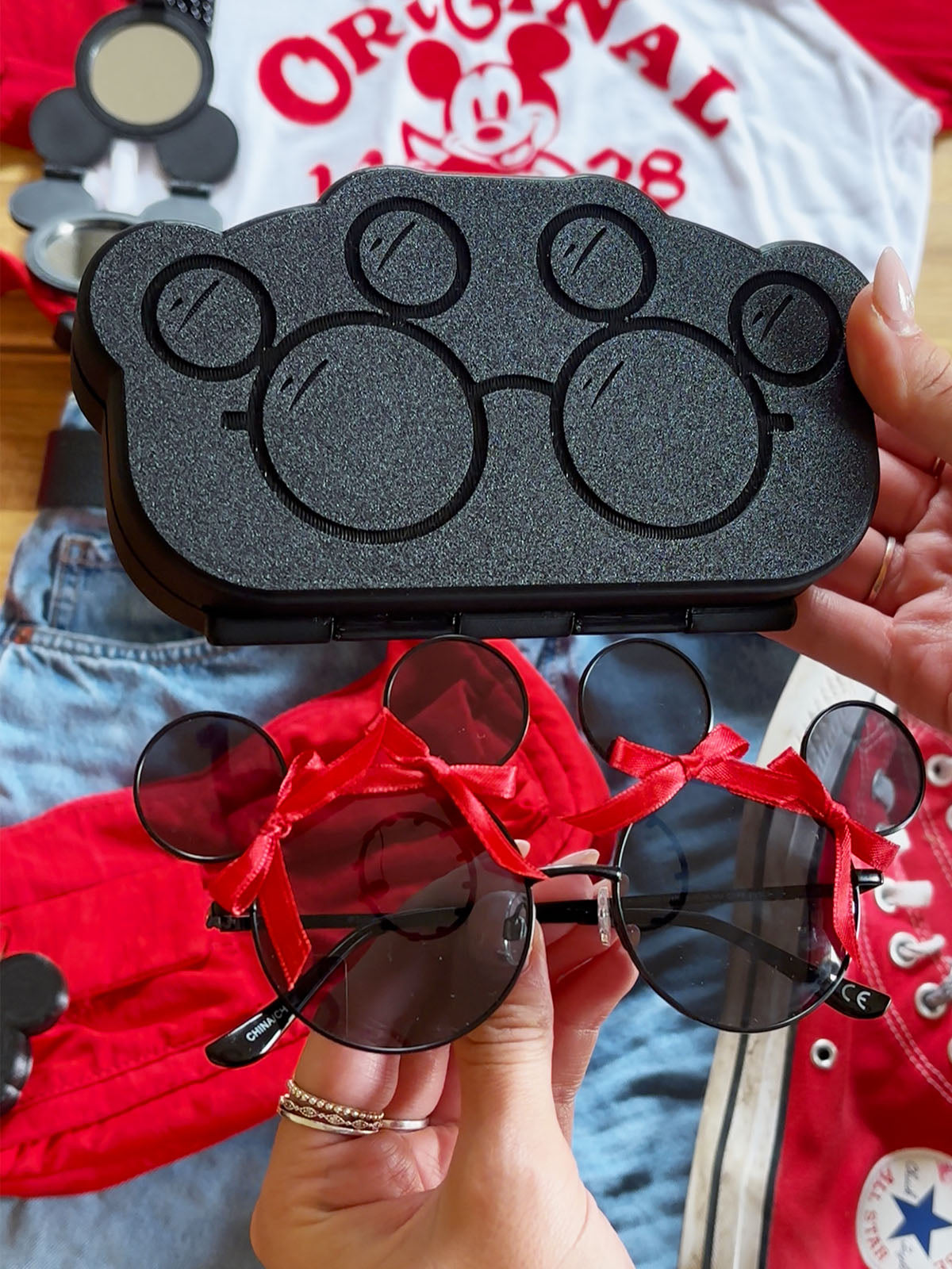 Mouse Shaped Sunglasses Case