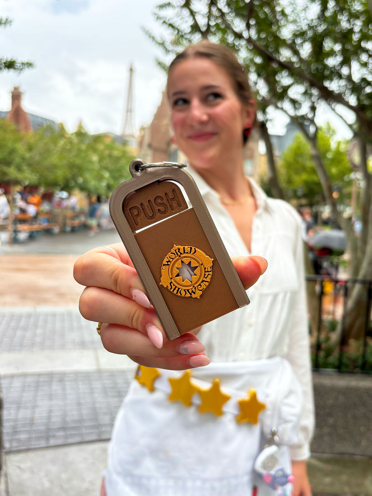 World Showcase Trash Can Magic Band Buddy