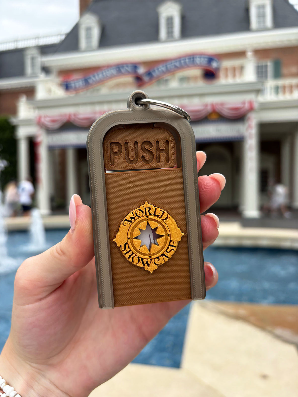 World Showcase Trash Can Magic Band Buddy