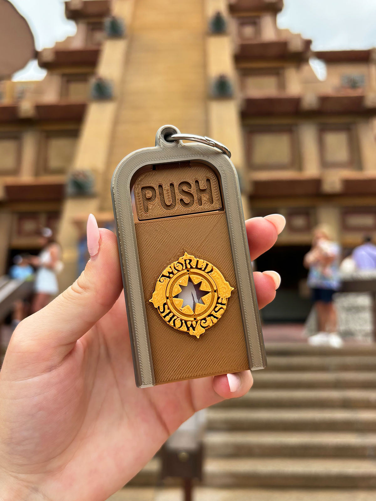 World Showcase Trash Can Magic Band Buddy