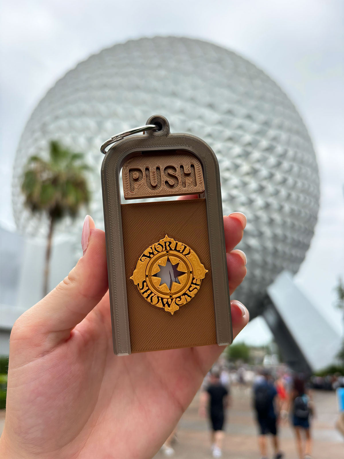 World Showcase Trash Can Magic Band Buddy