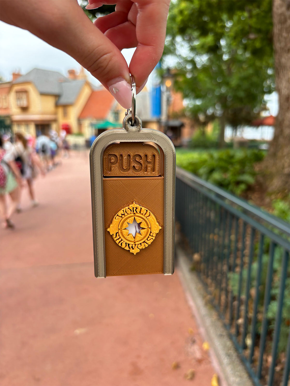 World Showcase Trash Can Magic Band Buddy