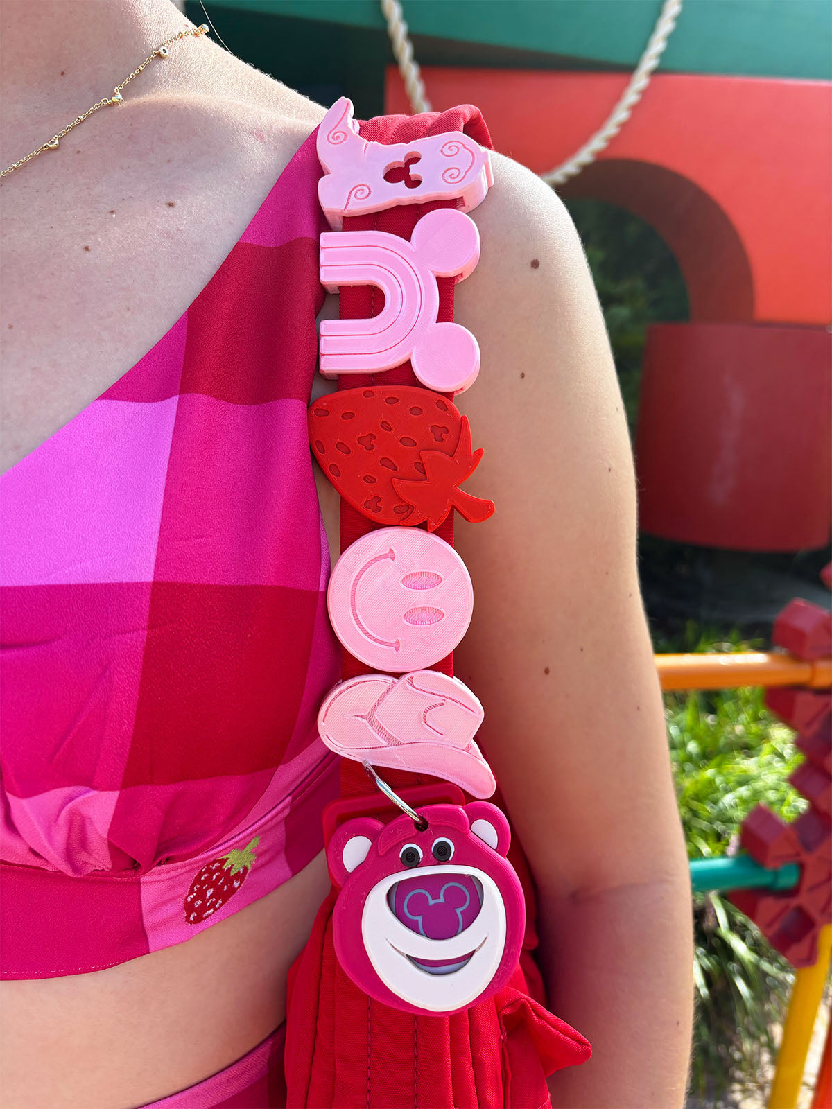 Strawberry Bear Magic Band Buddy
