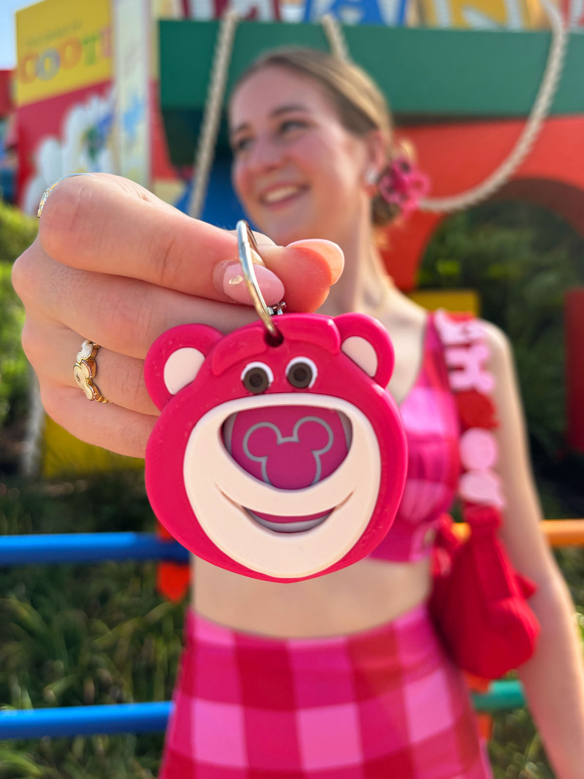 Strawberry Bear Magic Band Buddy