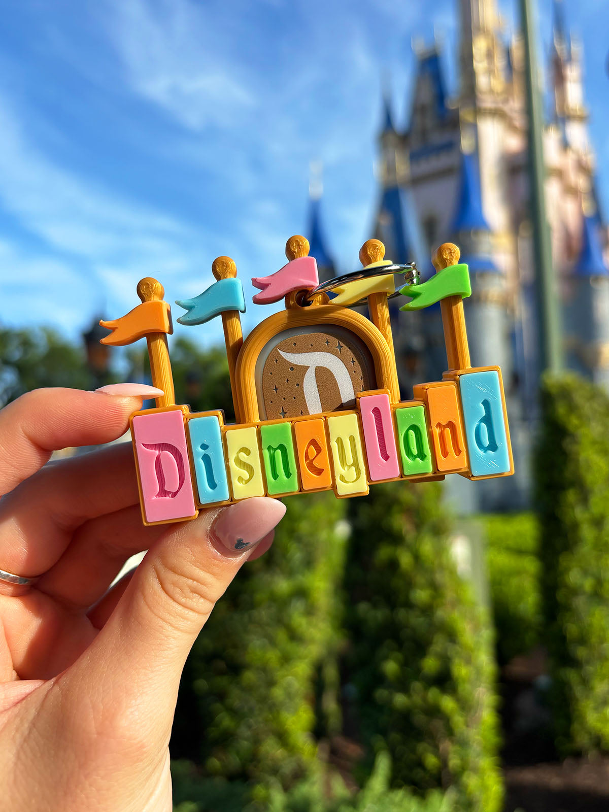 Vintage Disneyland Sign Magic Band Buddy