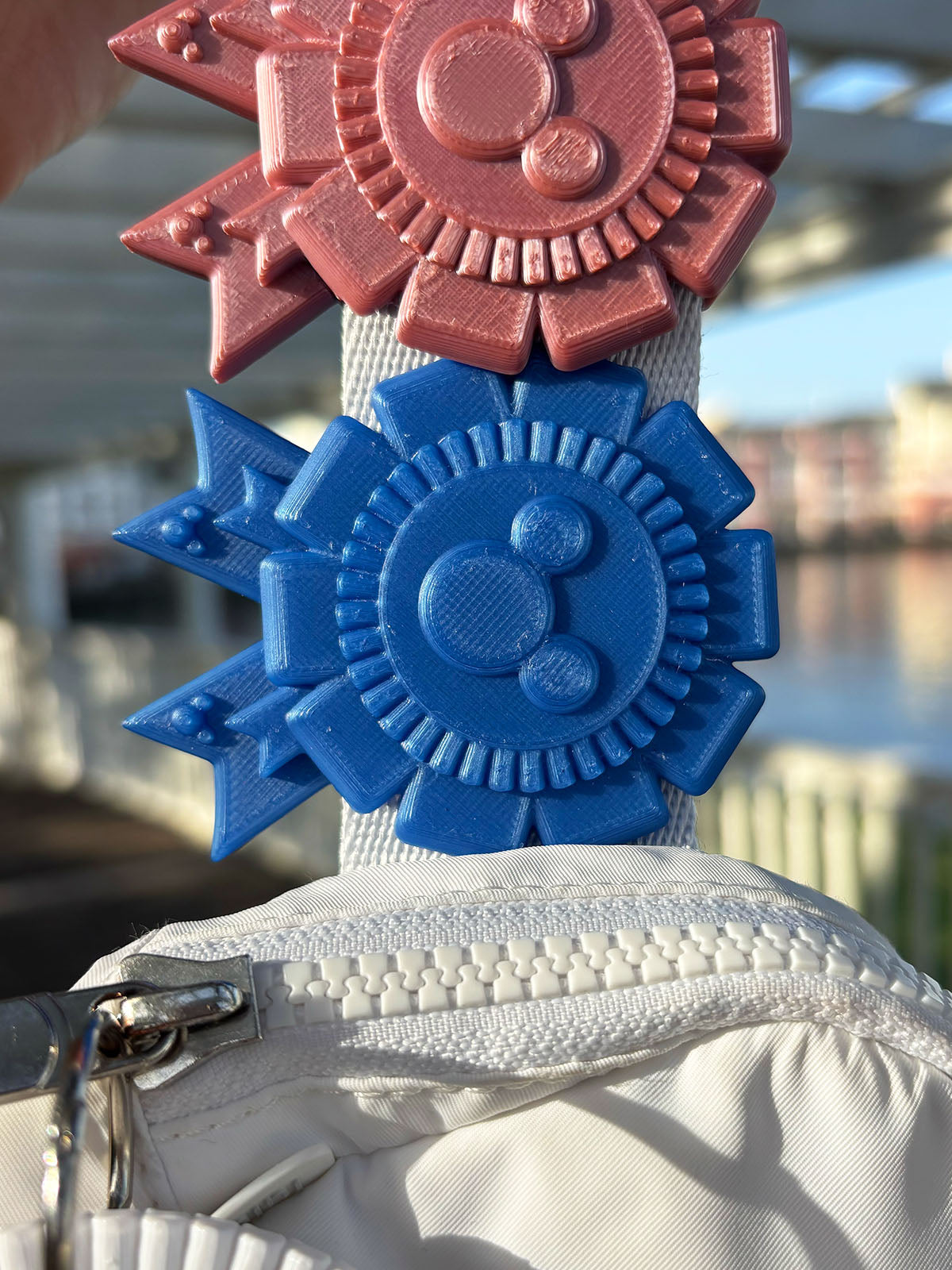 Ribbon Belt and Bag Charms - CUSTOMIZABLE