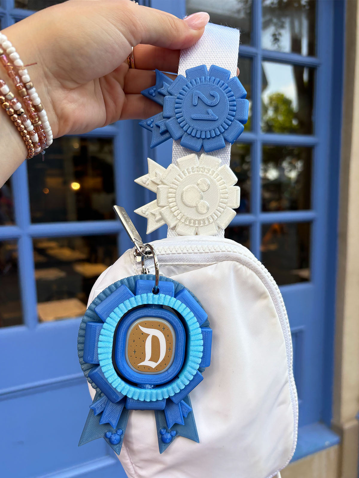 Ribbon Belt and Bag Charms - CUSTOMIZABLE
