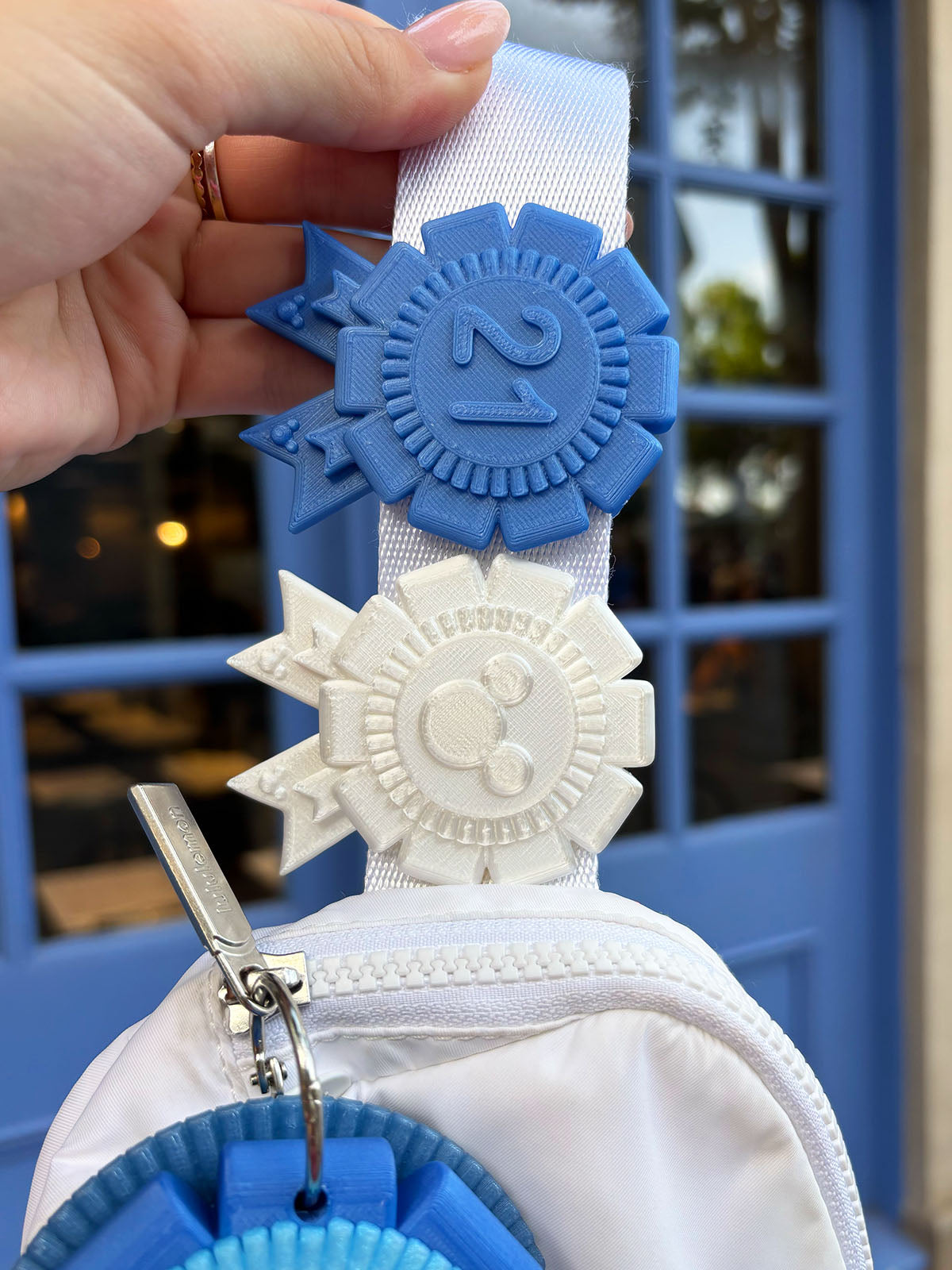 Ribbon Belt and Bag Charms - CUSTOMIZABLE