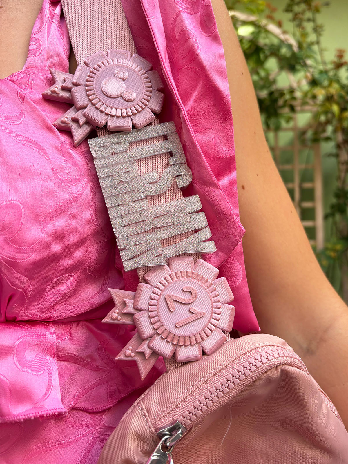 Ribbon Belt and Bag Charms - CUSTOMIZABLE