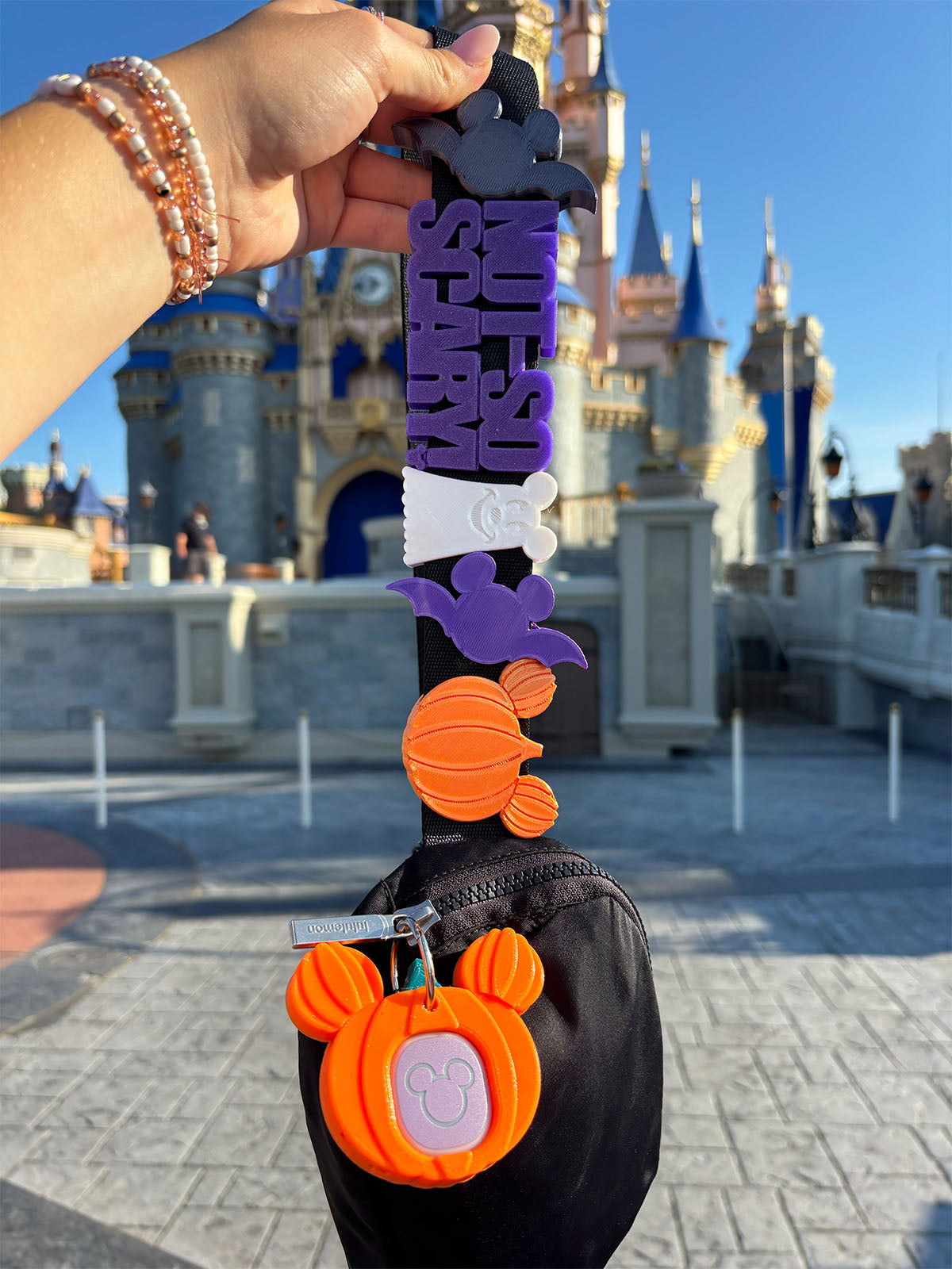 Not So Scary Belt and Bag Charm