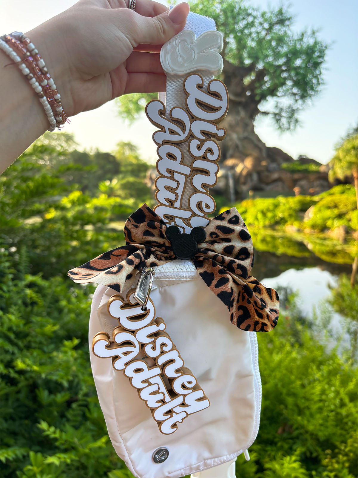 Animal Print Hair Bow