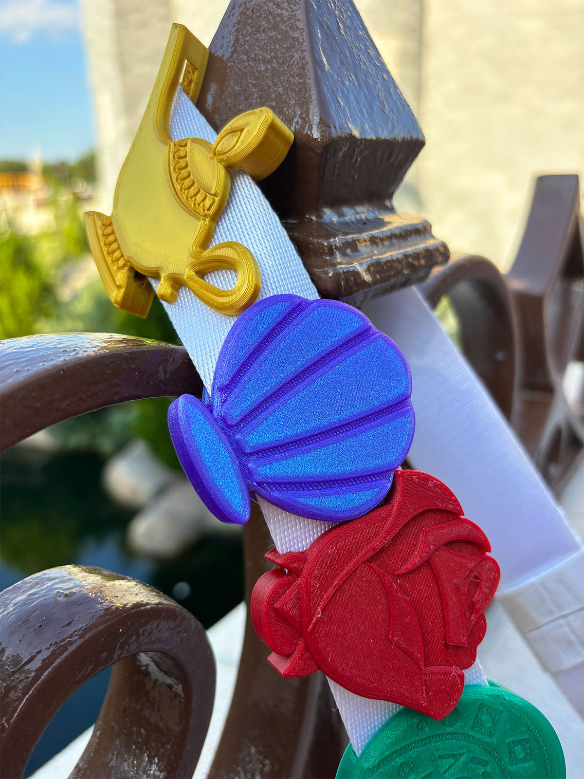 The Princesses Belt and Bag Charms