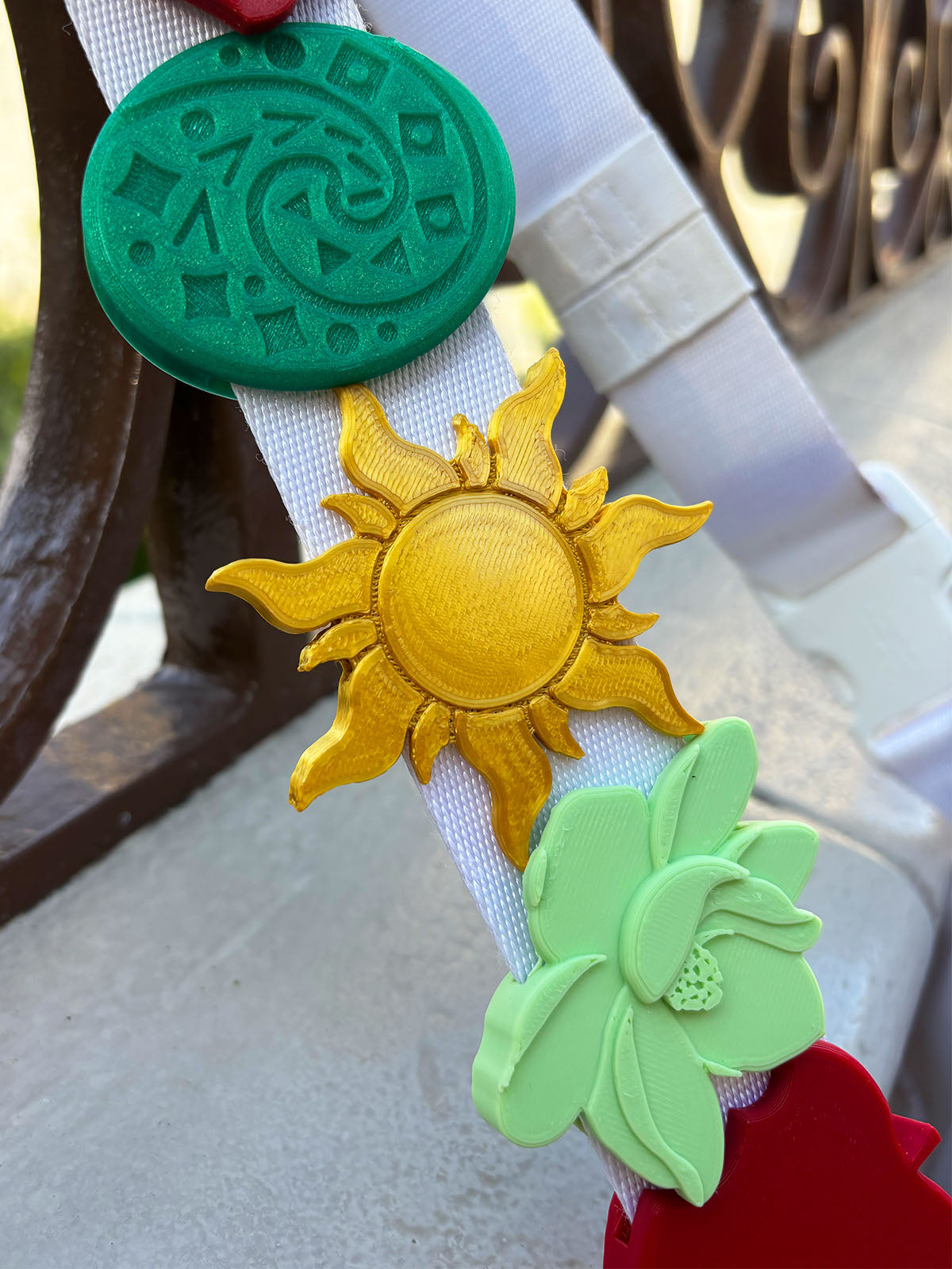 The Princesses Belt and Bag Charms