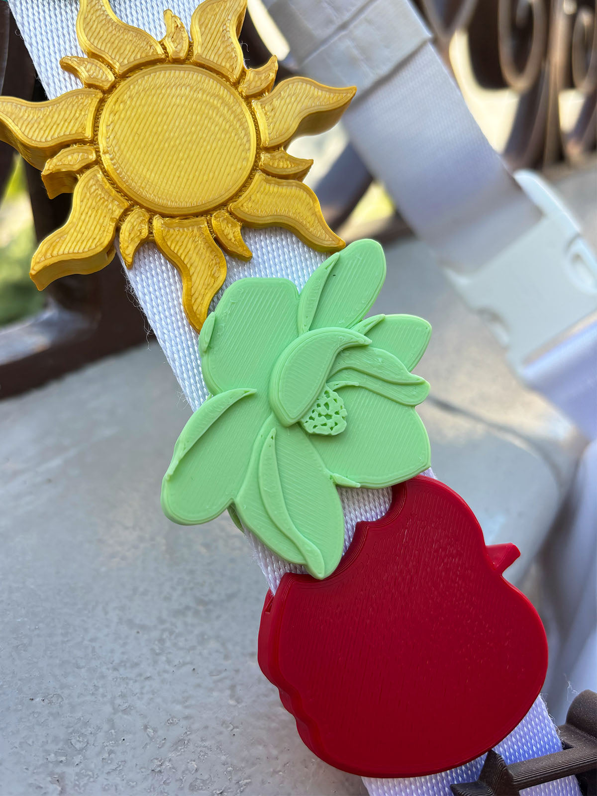 The Princesses Belt and Bag Charms