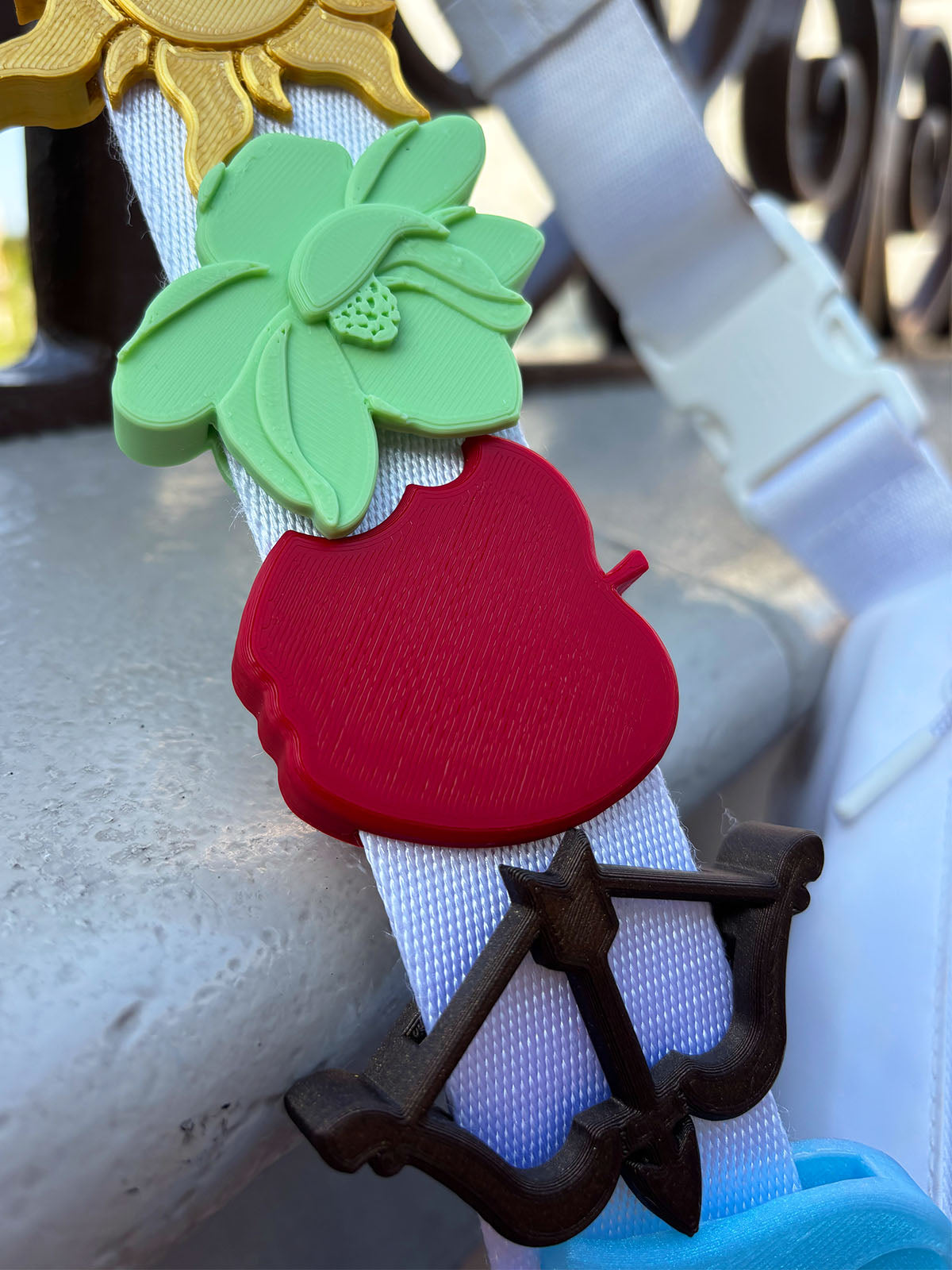 The Princesses Belt and Bag Charms