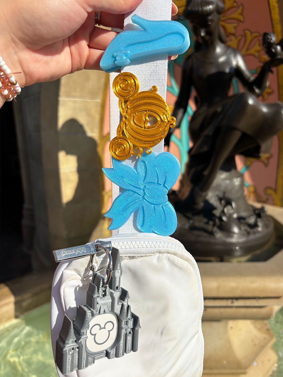 The Princesses Belt and Bag Charms