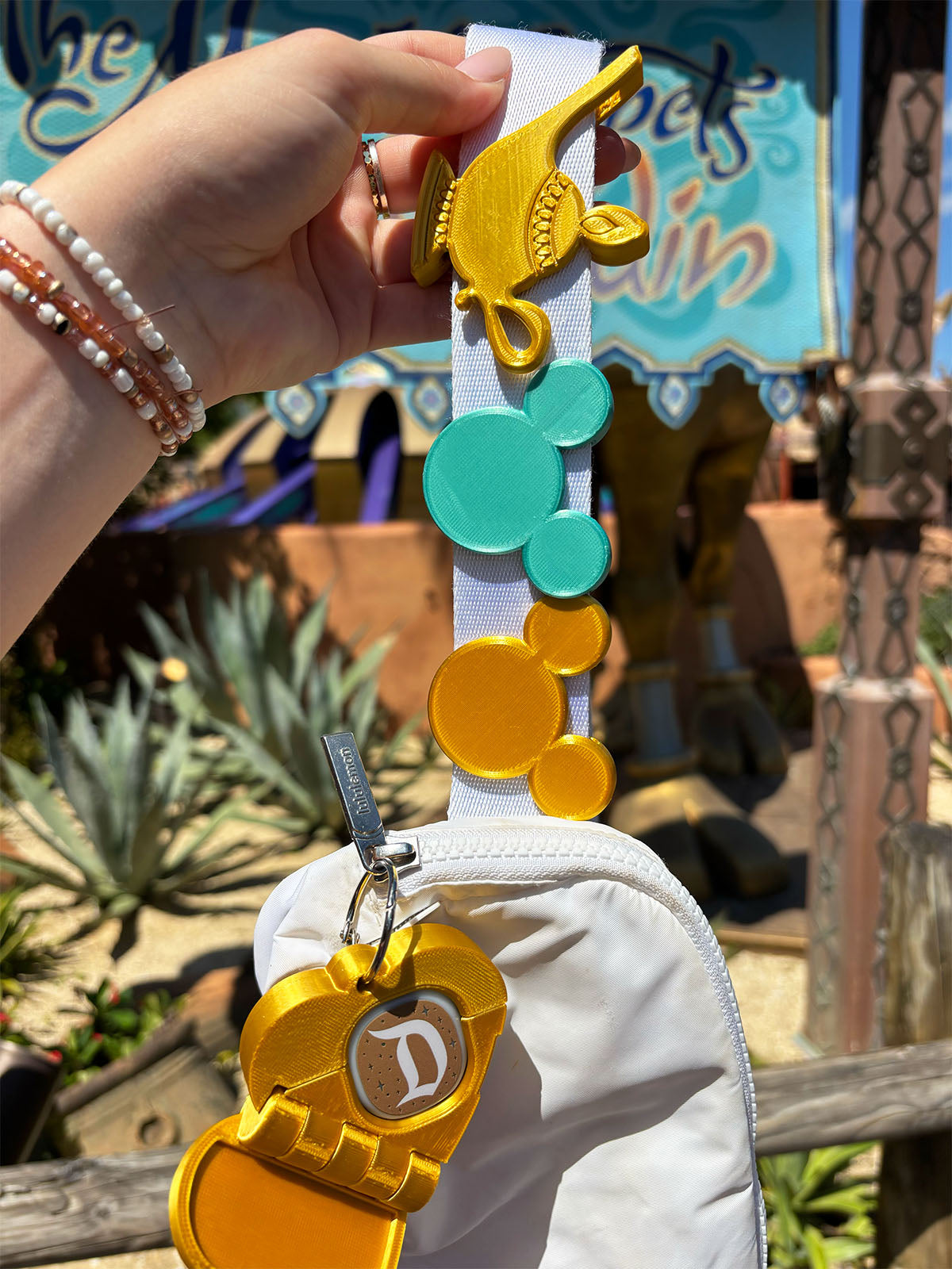 The Princesses Belt and Bag Charms