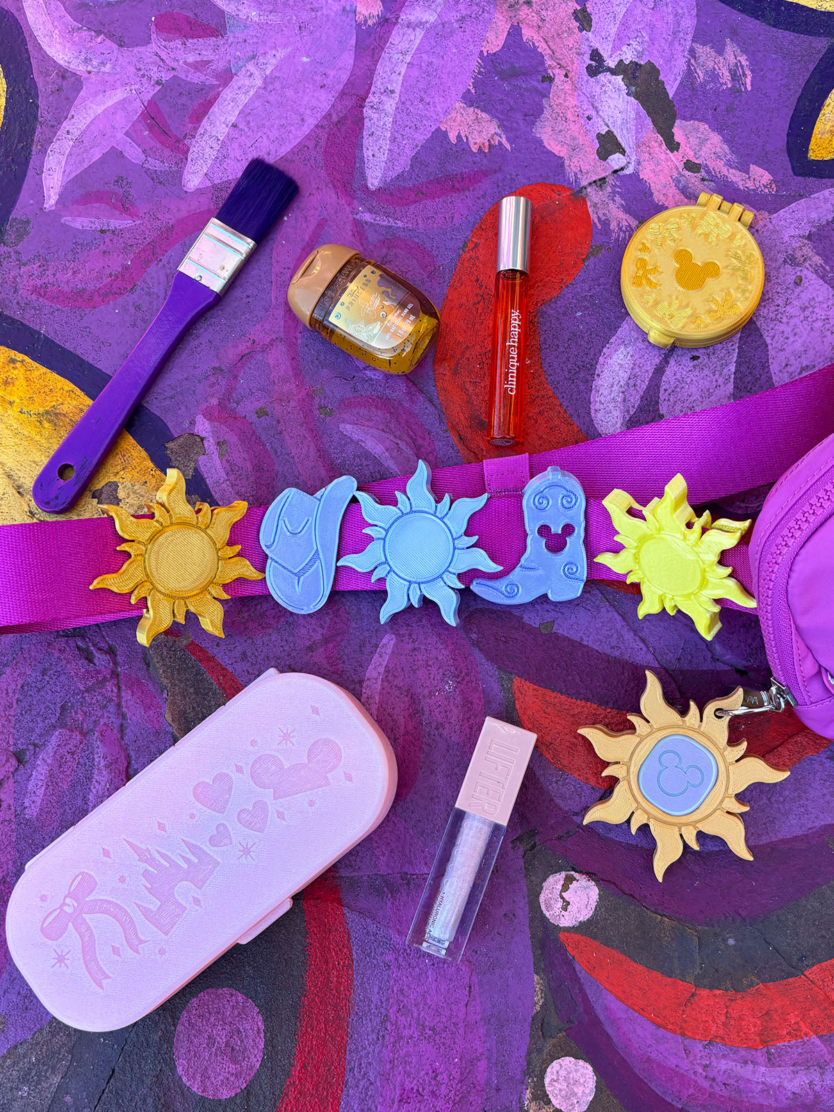 The Princesses Belt and Bag Charms