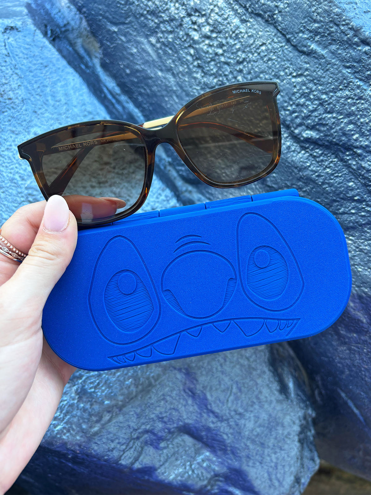 Alien Experiment Glasses Case