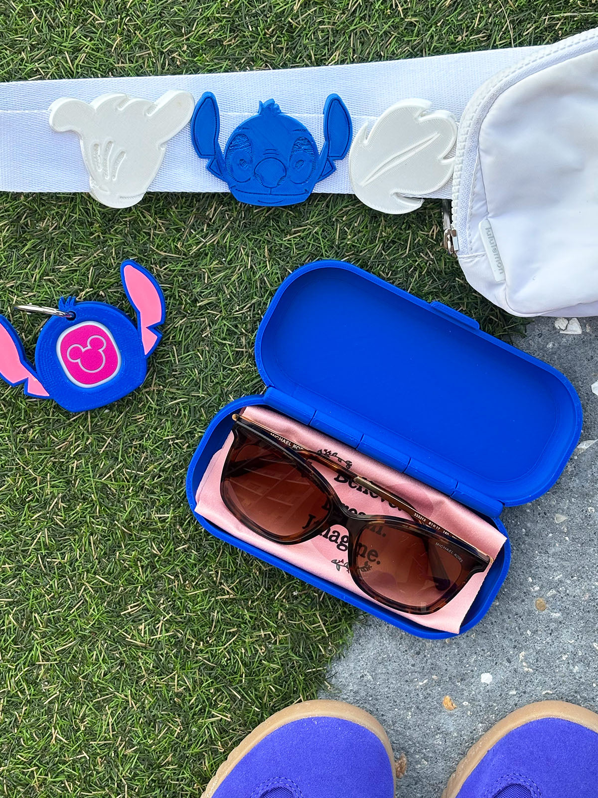 Alien Experiment Glasses Case