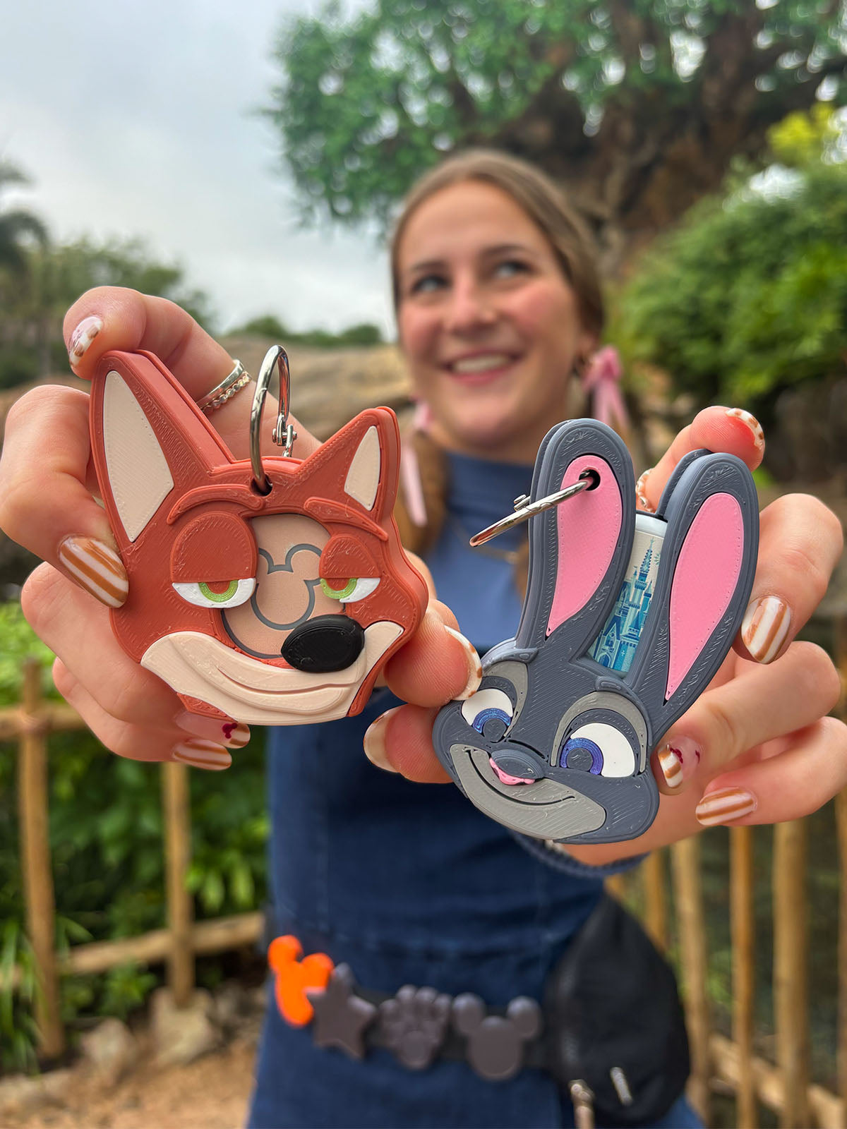 Police Bunny Magic Band Buddy