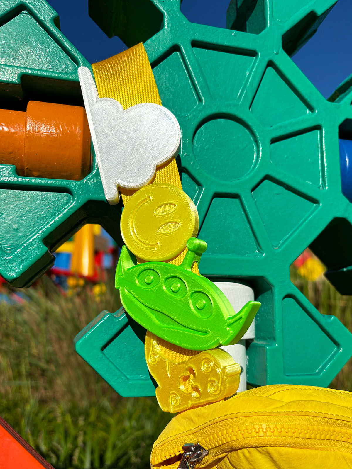 Toy Cloud Belt and Bag Charm