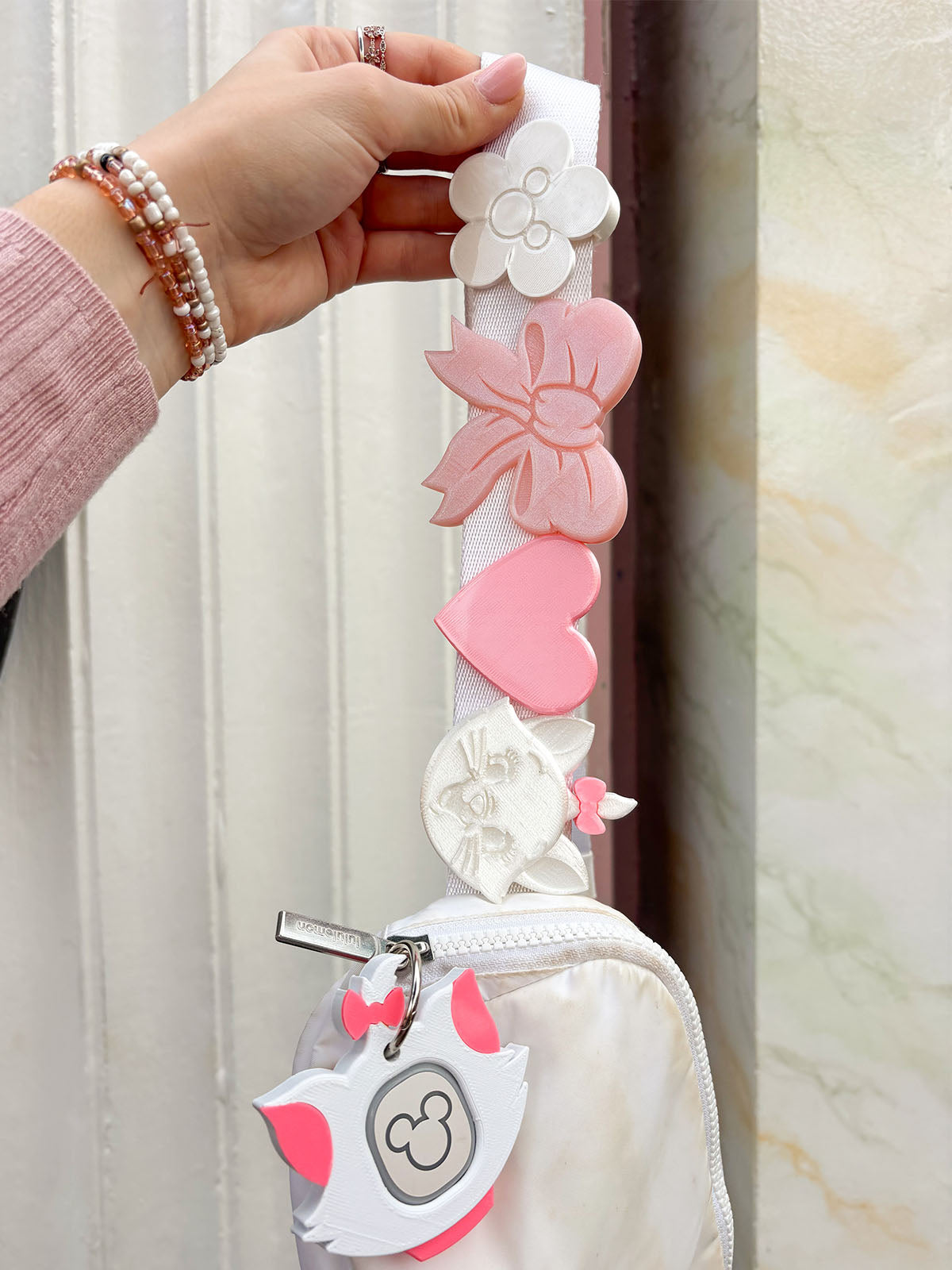 Sassy Kitten Pre-made Bag Charm Stack