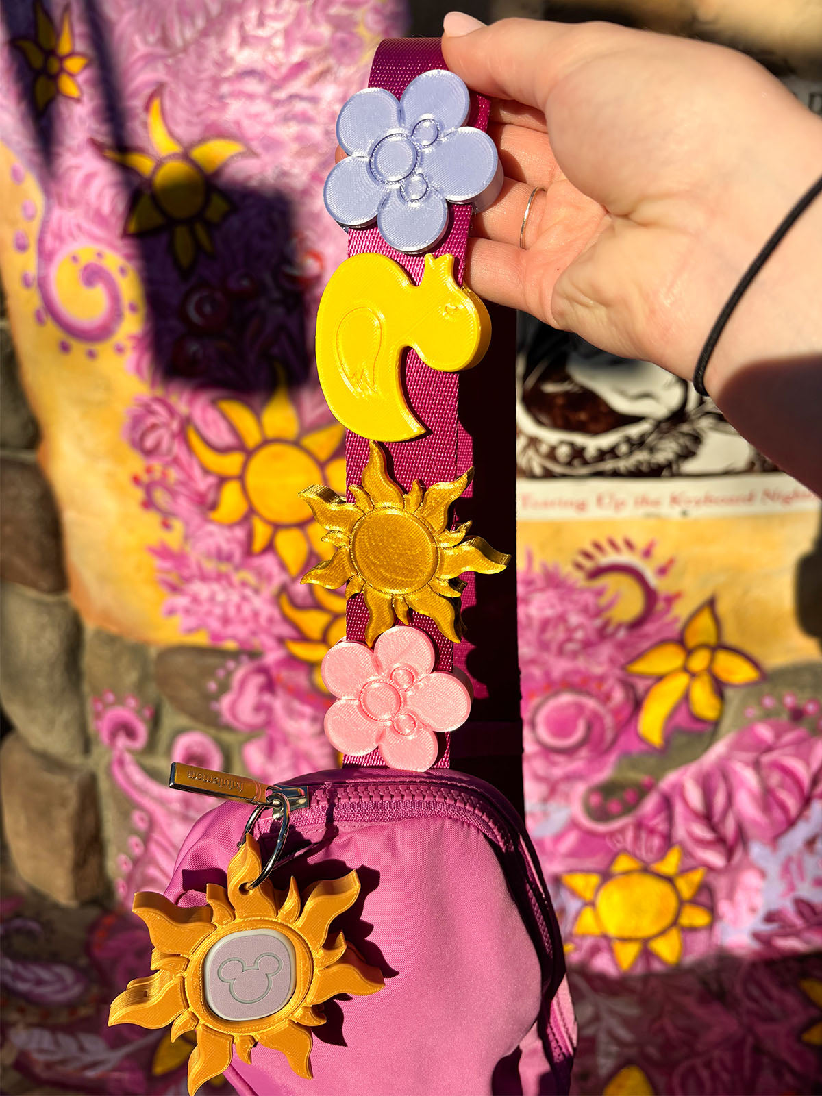 Lost Princess Pre-made Bag Charm Stack