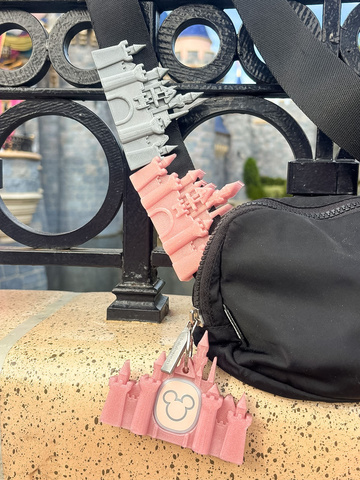 California Castle Belt and Bag Charms