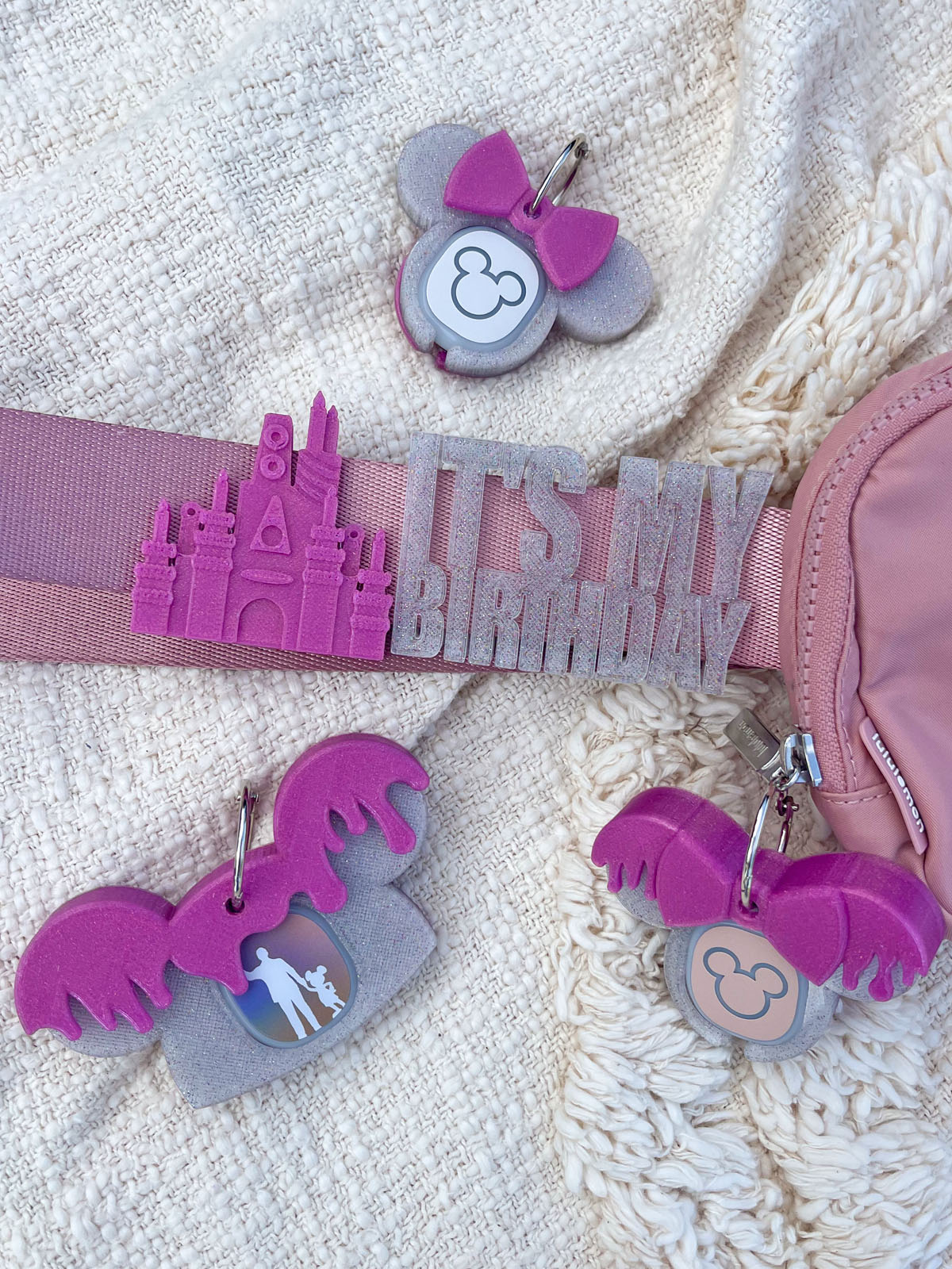 Birthday Celebration Belt and Bag Charms