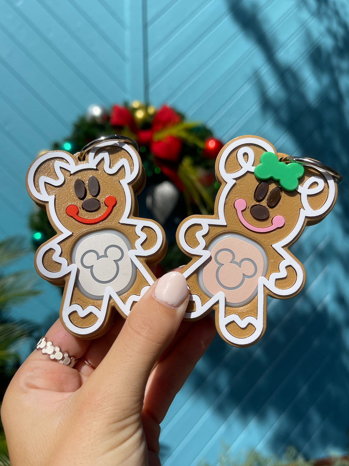 Gingerbread Mouse Magic Band Buddy