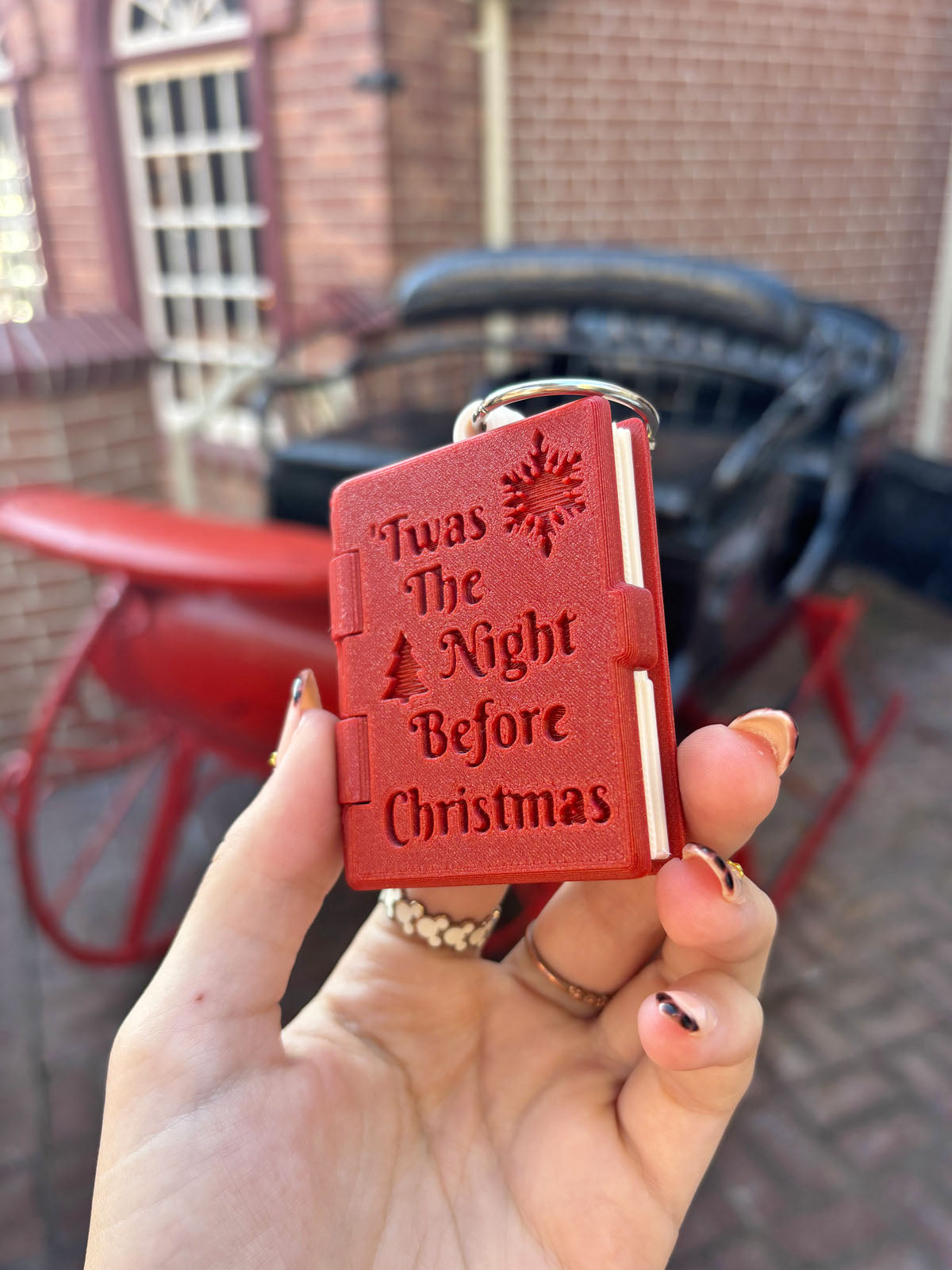 Twas the Night Before Christmas Book Magic Band Buddy
