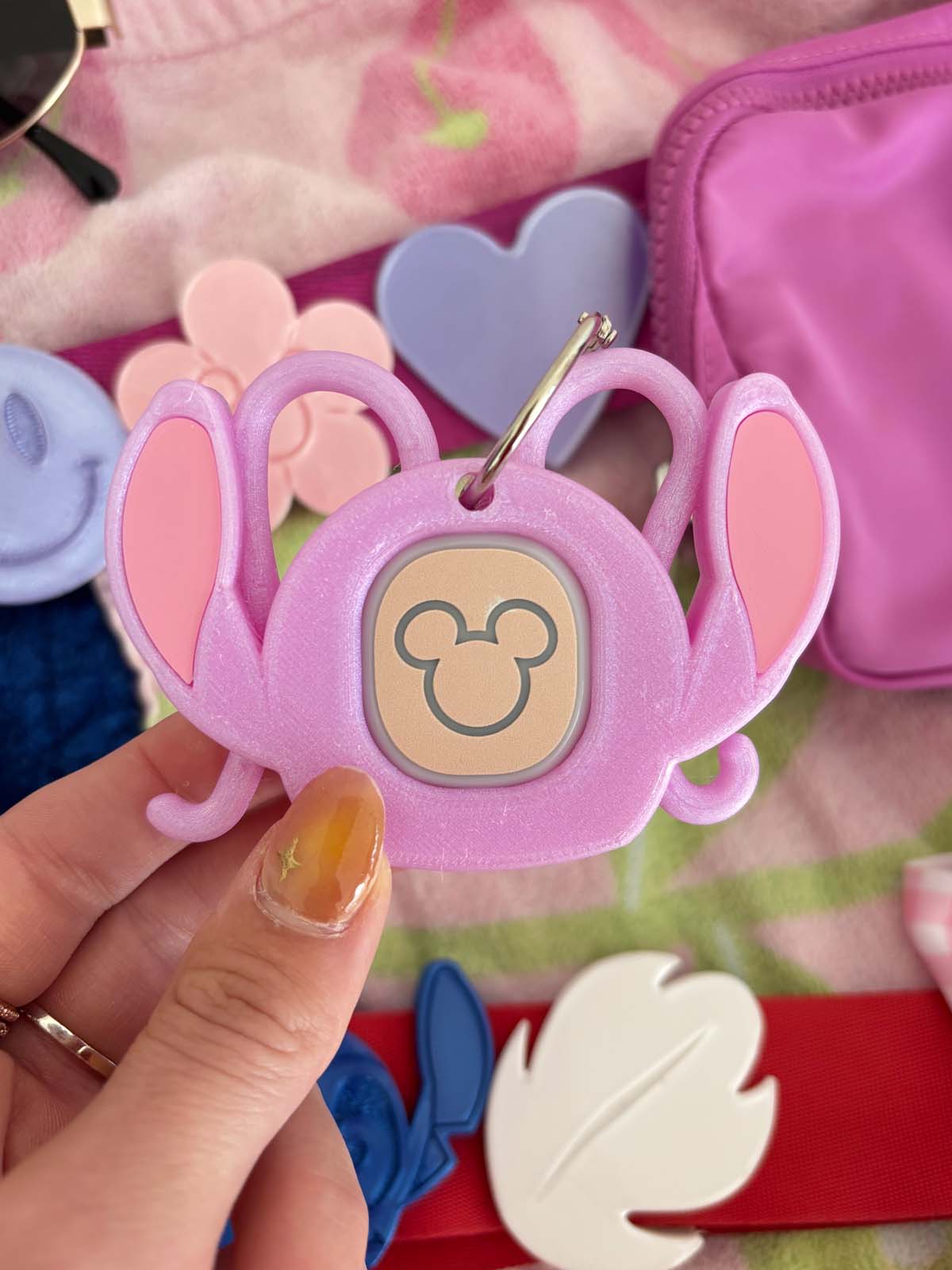Pink Alien Experiment Magic Band Buddy