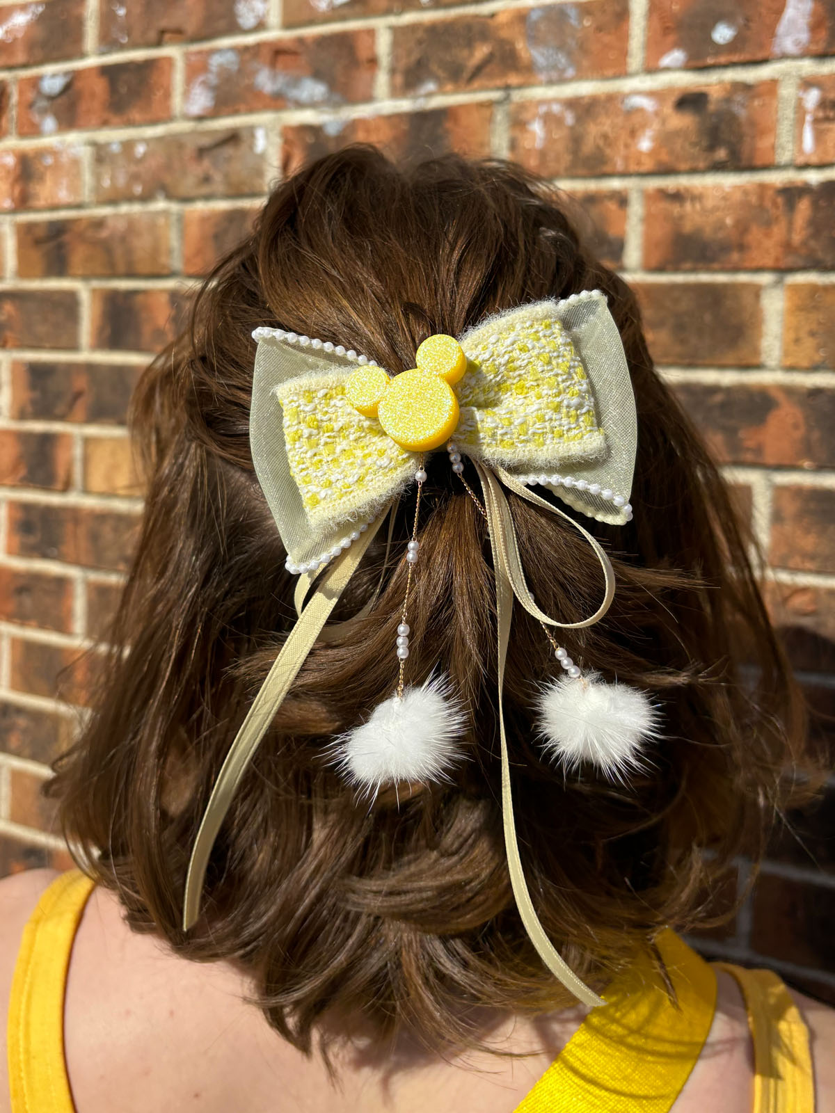 Do As Dreamers Do Book Loving Princess Hair Bow