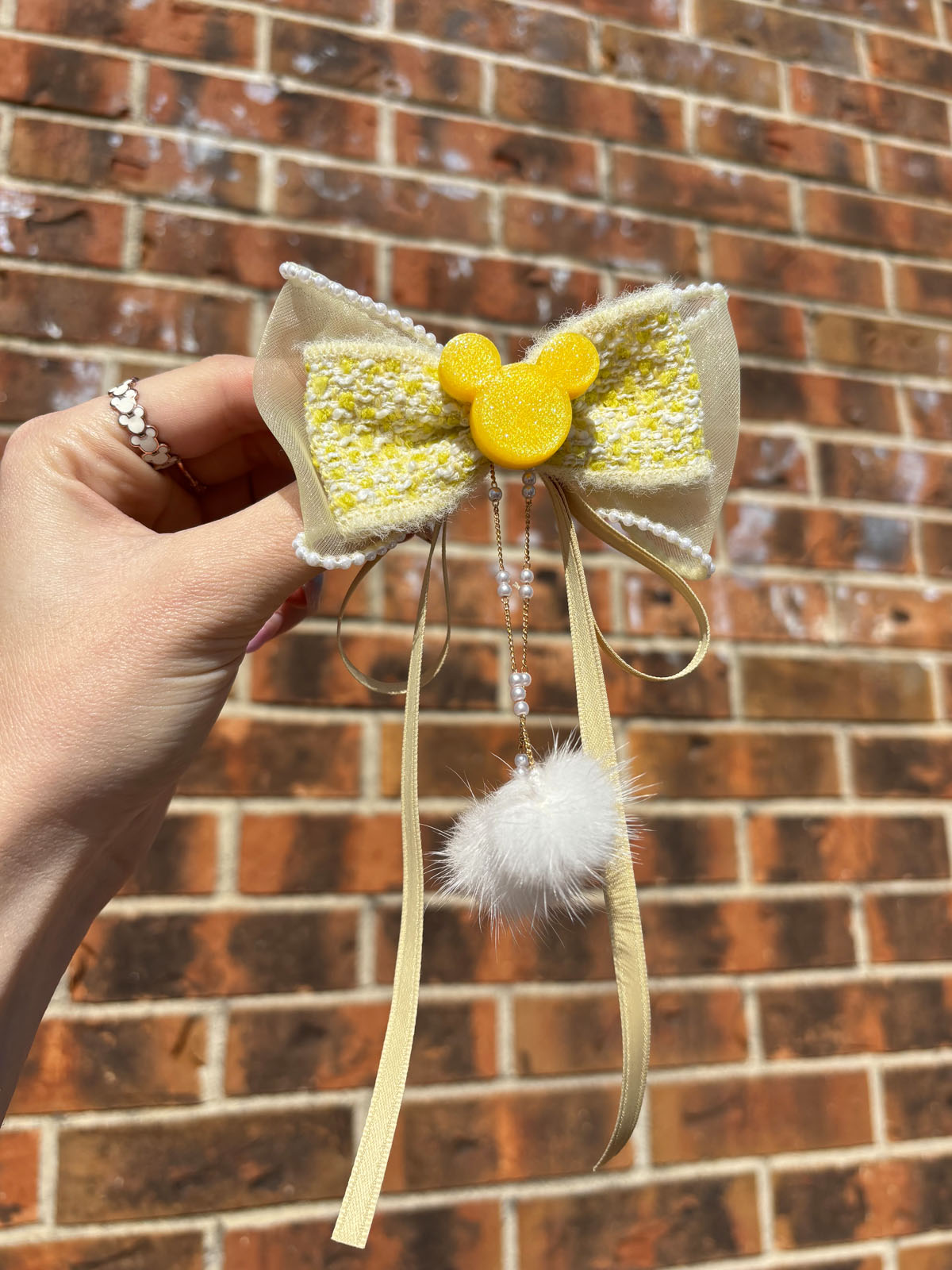 Do As Dreamers Do Book Loving Princess Hair Bow