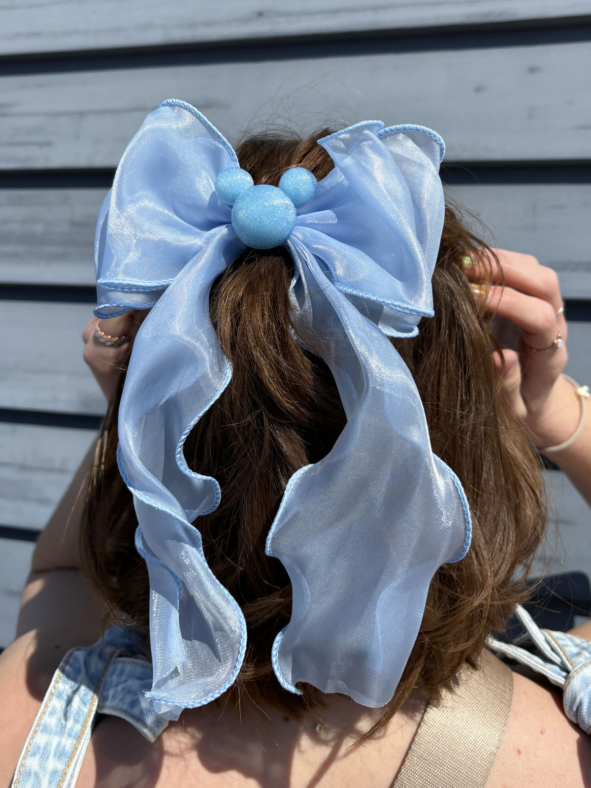 Do As Dreamers Do Midnight Princess Hair Bow