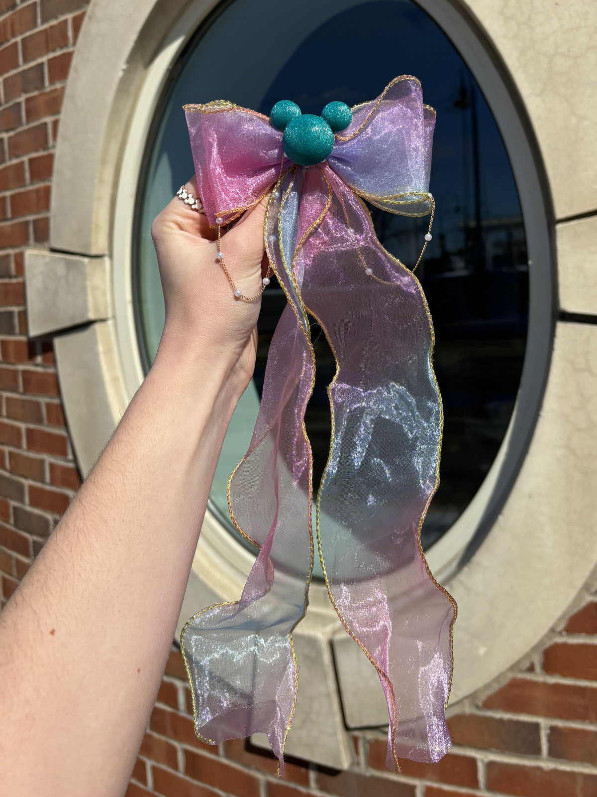 Do As Dreamers Do Mermaid Princess Hair Bow - Clearance