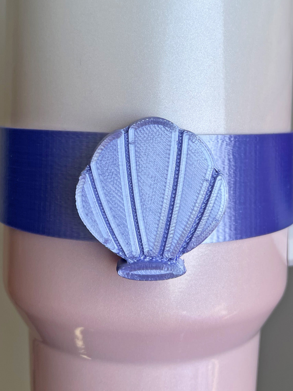 Mermaid Princess Shell Character Band for Stanley Adventure Cup