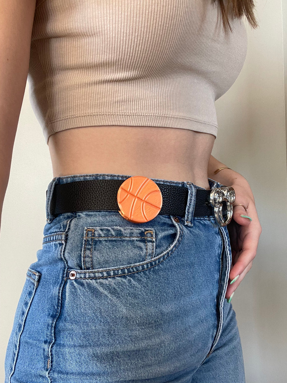 Basketball Belt and Bag Charm