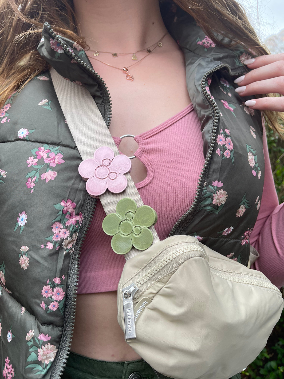 lululemon belt bag charm Flower Belt and Bag Charm – BDI